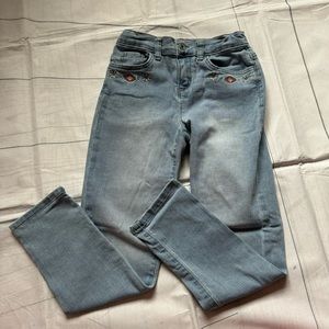 The Children’s Place Size 8 Embroidered Girlfriend Jeans